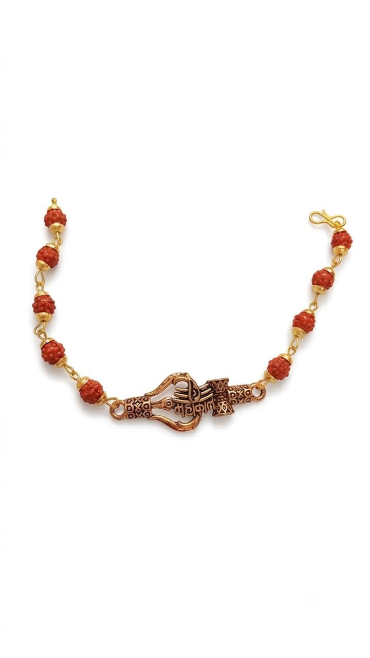 Rakshabandhan special / Rudraksha Trishul Mahakal Bhai Rakhi Bracelet / Rakhi 2026
