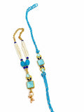 Bhai Bhabhi Rakhi Pair Set with Box for Rakshabandhan