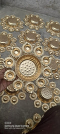 Diwali Decoration Urli Gold Diya Set