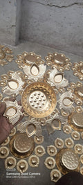 Diwali Decoration Urli Gold Brass Finish
