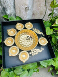 Diwali Urli Decoration Set with Diyas in Gift Box
