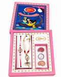 Bhai Bhabhi Rakhi Pair Rakshabandhan Gift Box Set