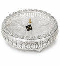 German Silver Coated Dry Fruit Box with Lid