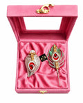 Roli Chawal Chopra with Mor Pankh Stick in Velvet Box