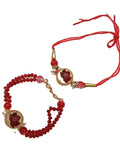 Bhai Bhabhi Pair Rakhi, Rakhi and Lumba, Size 41