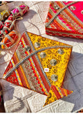 Kite-Shaped MDF Gift Box for Lohri, Makar Sankranti and Pongal, 6 x 6 x 2
