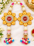 Shubh Labh Diwali Door Hanging Decor with Tassels