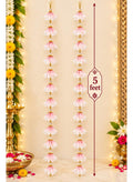 Floral Door Hangings, 5 Feet, Pack of 4, Diwali Decor